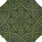 Green and yellow ornamental pattern umbrella.