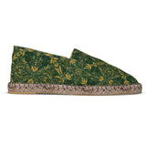 Majestic Green Yellow Espadrilles Shoes