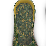 Majestic Green Yellow Espadrilles Shoes