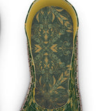 Majestic Green Yellow Espadrilles Shoes