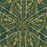 Majestic Green Yellow Six Panel Baseball Cap