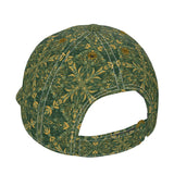 Majestic Green Yellow Six Panel Baseball Cap