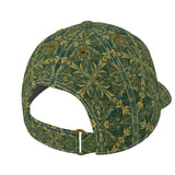 Majestic Green Yellow Six Panel Baseball Cap