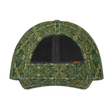 Majestic Green Yellow Six Panel Baseball Cap