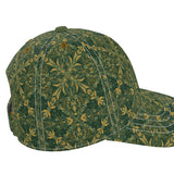 Majestic Green Yellow Six Panel Baseball Cap