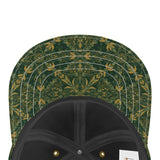 Majestic Green Yellow Six Panel Baseball Cap