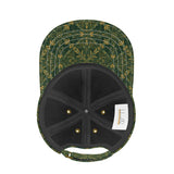 Majestic Green Yellow Six Panel Baseball Cap