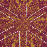 Majestic Red Yellow Six Panel Baseball Cap