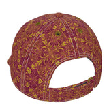 Majestic Red Yellow Six Panel Baseball Cap