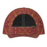Majestic Red Yellow Six Panel Baseball Cap