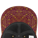 Majestic Red Yellow Six Panel Baseball Cap