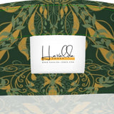 Majestic Green Yellow Short Sleeve Shirt