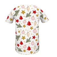 Girls Christmas T-shirt in White