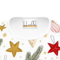 Girls Christmas T-shirt in White