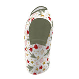 Green & White Unisex Christmas Baubles T-shirt