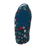 Dark Blue Unisex Christmas Baubles T-shirt