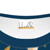 Dark Blue Unisex Christmas Baubles T-shirt