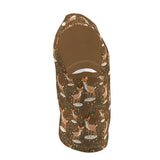 Brown Unisex Festive Reindeer Christmas T-Shirt