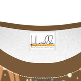 Brown Unisex Festive Reindeer Christmas T-Shirt