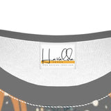 Grey Unisex Festive Reindeer Christmas T-Shirt