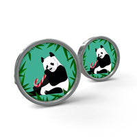 Good Luck Panda Cufflinks
