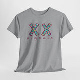 XX Organic Women Athletic T-Shirt, Empowerment Tee for Strong Female Athletes, Feminist Fitness Shirt, xx chromosome Woman support movement