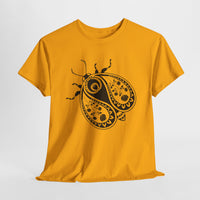 Paisley Beetle Tee, Unisex T-Shirt, Nature Bug Shirt, Boho Graphic Top, Insect Lover Gift, Hand Drawn Illustration
