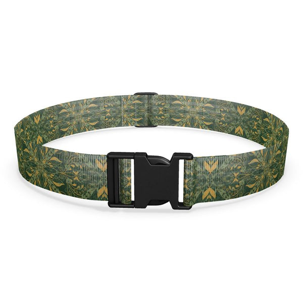 Majestic Green Yellow Travel Luggage Strap