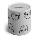 "Hair Transplant Fund" Ceramic Money Box – Funny & Practical Gift for Men